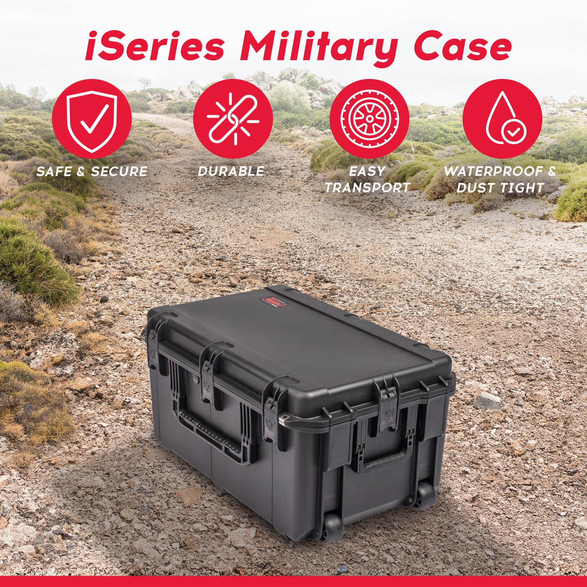 SKB Cases iSeries 291814 Waterproof UV Resistant Utility Military Case (Used)