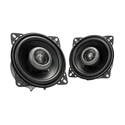 MB Quart Formula 4 Inch 2 Way Coaxial Car Audio Speakers Pair, Black (2 Pack) - VMInnovations