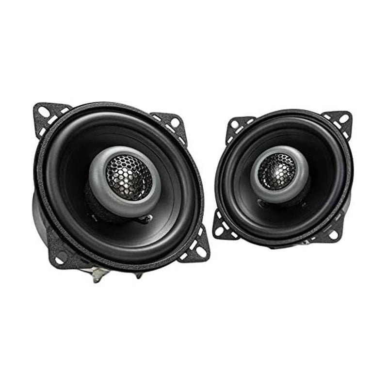 MB Quart Formula 4 Inch 2 Way Coaxial Car Audio Speakers Pair, Black (2 Pack)