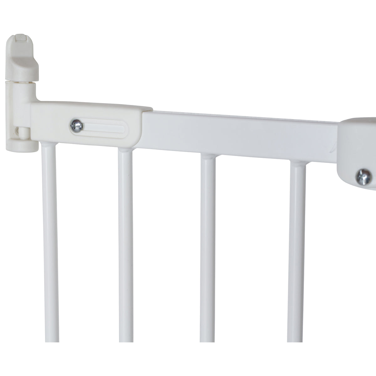 BabyDan FlexiFit Metal Adjustable 42" Wall Mounted Baby Safety Gate (2 Pack)