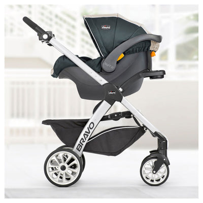 Chicco Bravo Trio Travel System with Stroller and Infant Car Seat (Open Box)