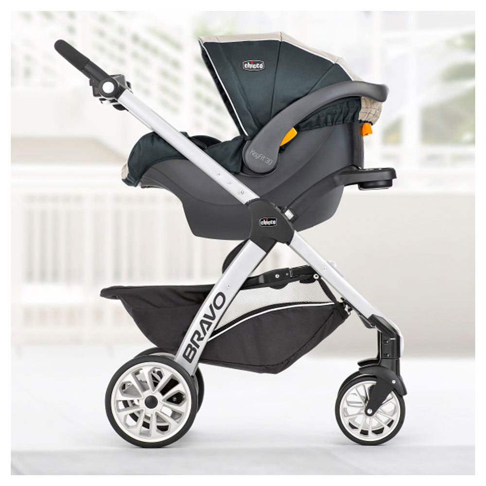 Chicco Bravo Trio Travel System with Stroller and Infant Car Seat, Nottingham