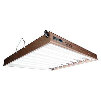 Agrobrite Designer T5 192W 2 Ft Fluorescent Light Fixture w/ Bulbs (For Parts)