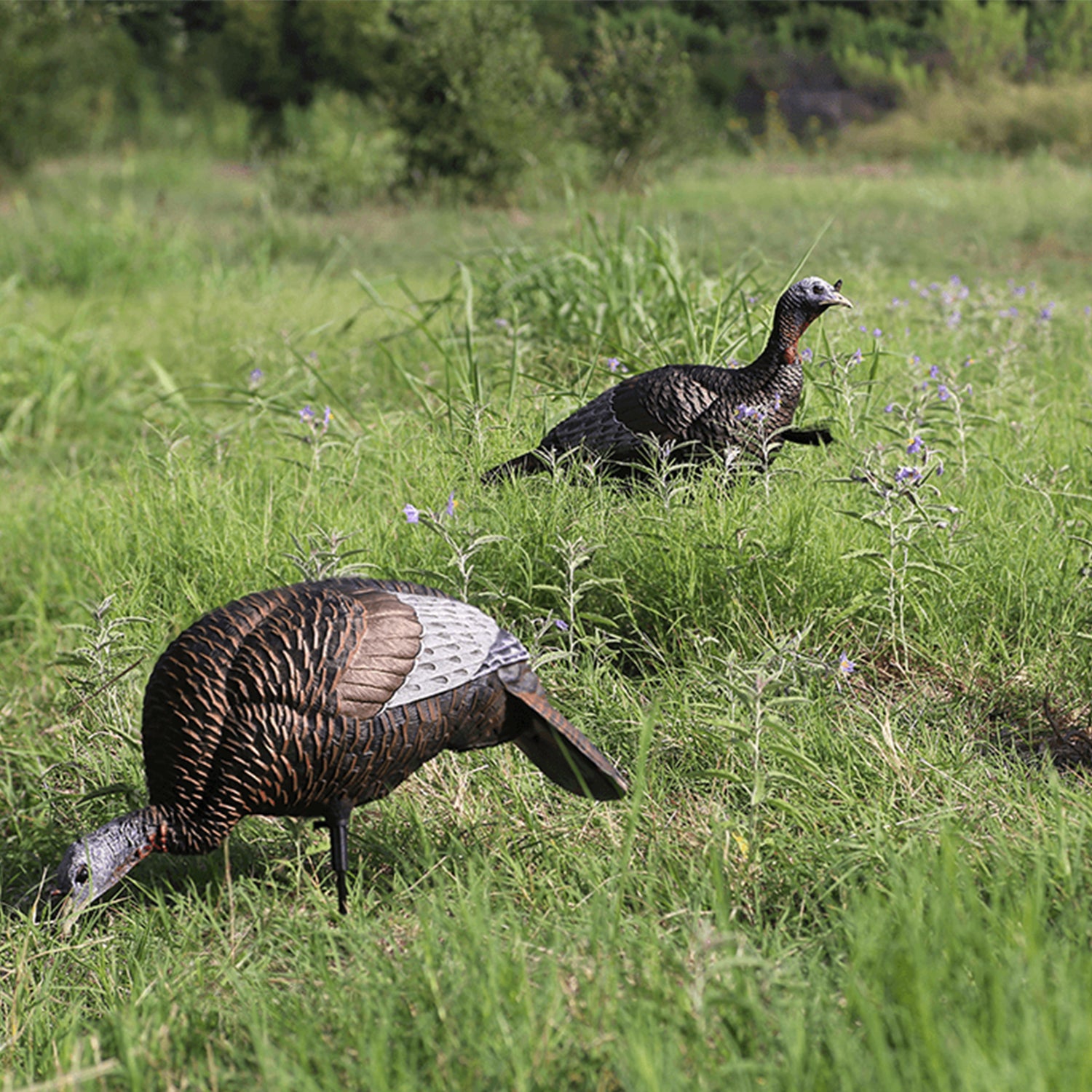 Flextone Thunder Chick Feeder Portable Hen Decoy For Turkey Hunting (Open Box)