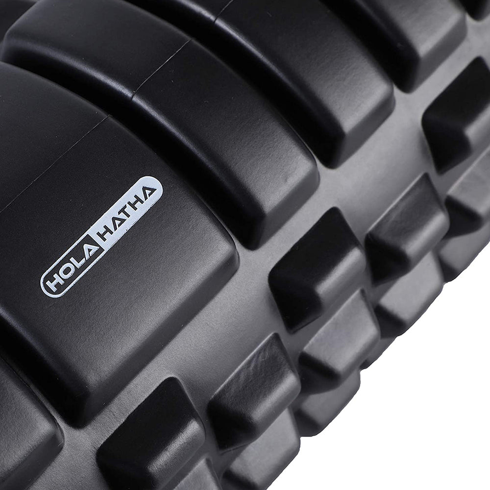 HolaHatha High Density Hollow EVA Foam Roller for Muscle Massage Recovery - VMInnovations