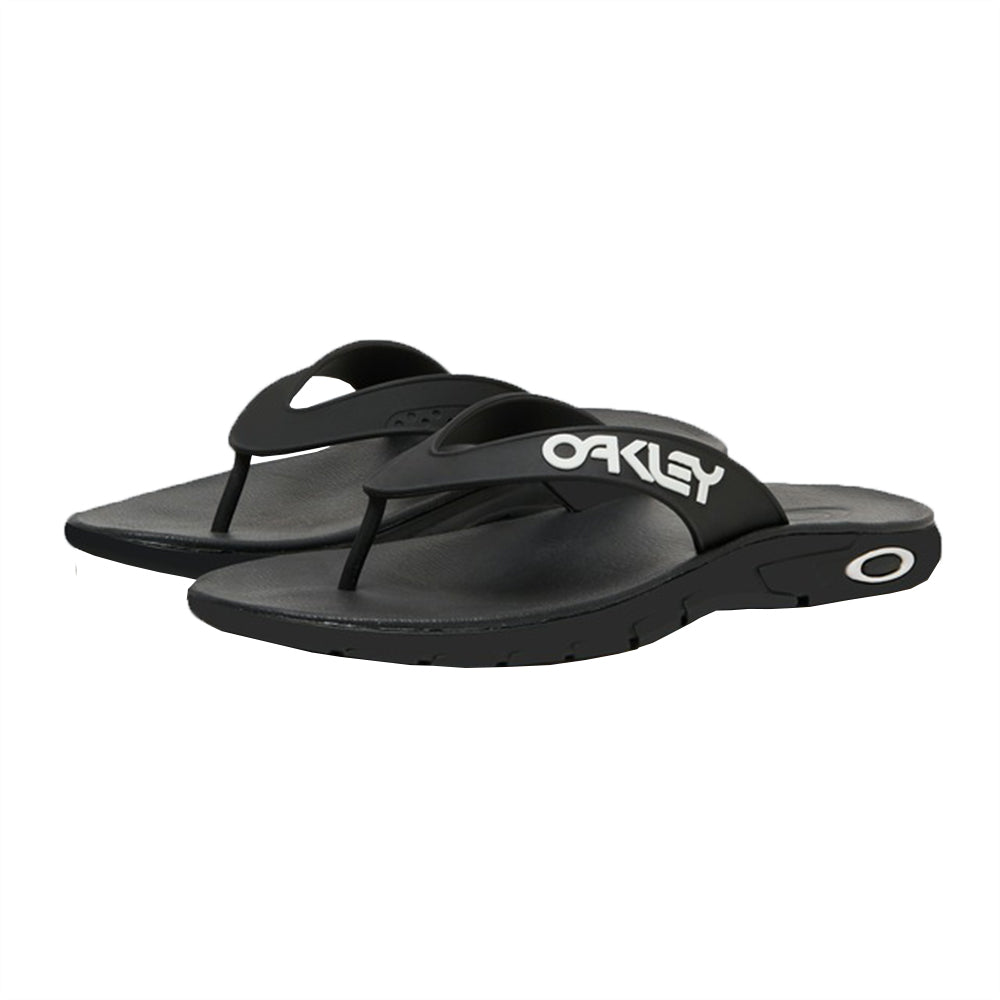 Oakley Ultimate Comfort B1B Flip Flop Sandals Mens Size 9, Black (Open Box)