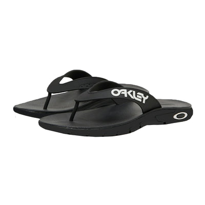 Oakley Ultimate Comfort B1B Flip Flop Sandals Mens Size 9, Black (Open Box)