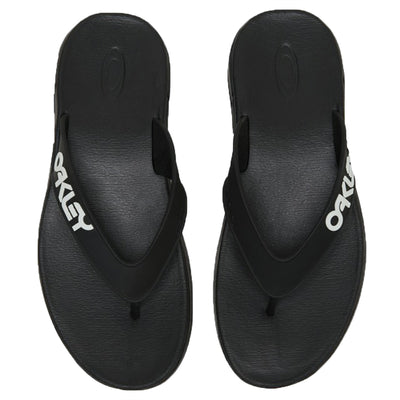 Oakley Ultimate Comfort B1B Flip Flop Sandals Mens Size 9, Black (Open Box)