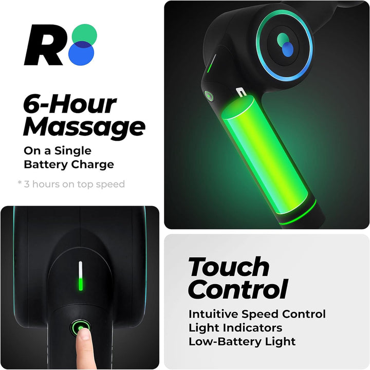 Reathlete FOLD Interchangeable Folding Percussion Massage Therapy Gun (Used) - VMInnovations