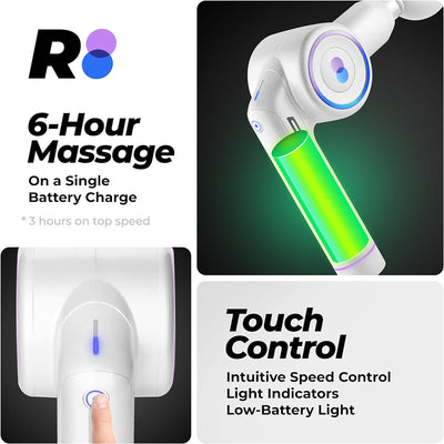 Reathlete Interchangeable Folding Massage Therapy Gun for Athletes (For Parts) - VMInnovations