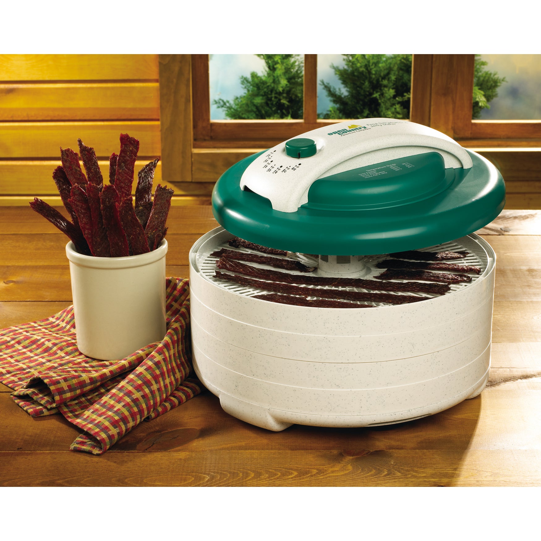 Open Country FD-62BJX Sportsmans Kitchen Trailmaster Dehydrator and Jerky Maker
