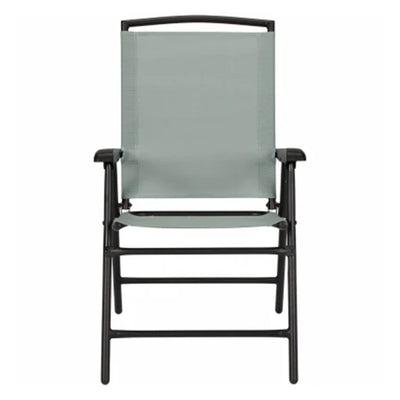 Four Seasons Courtyard Sunny Isles Steel Folding Chair, Green (4pk) (Open Box)