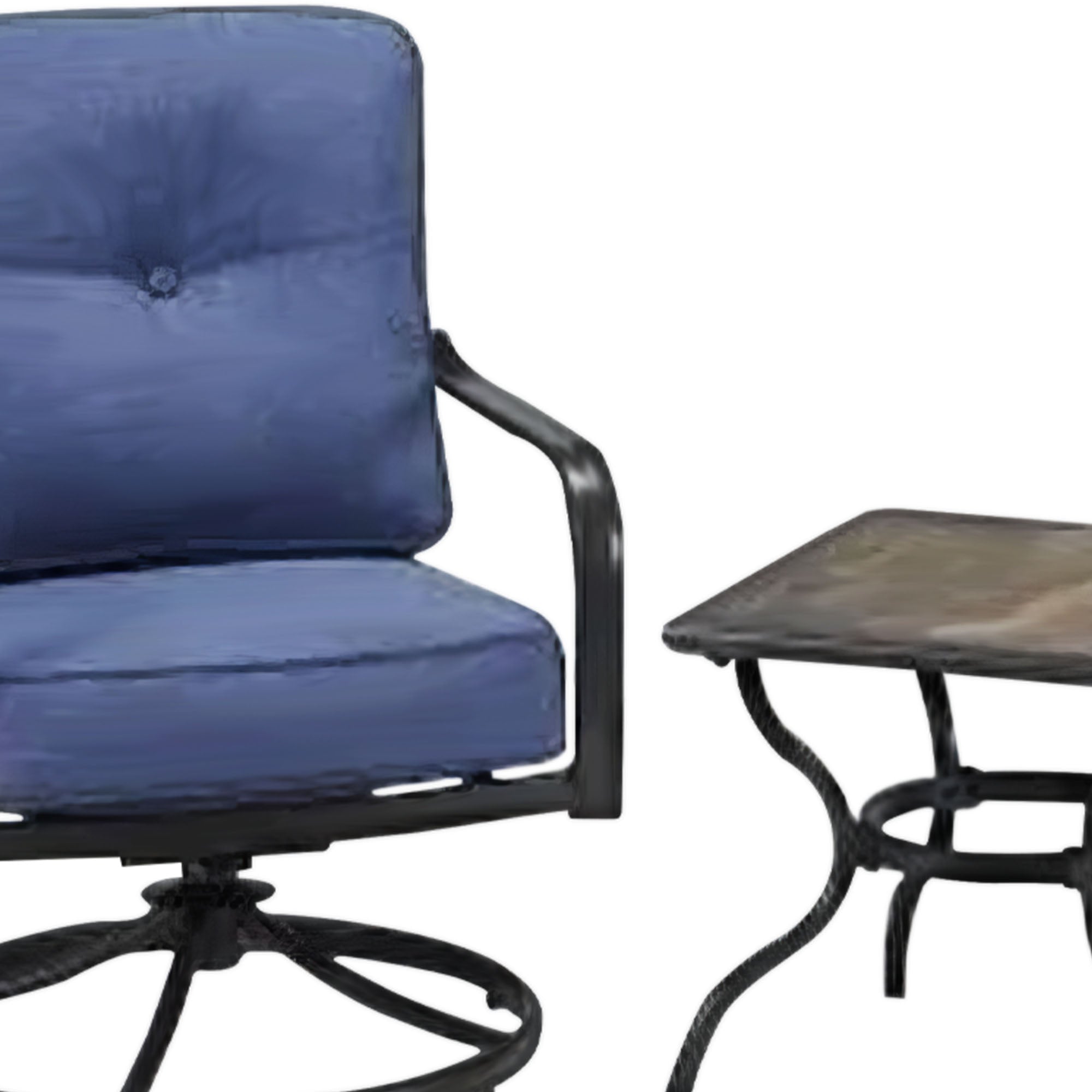 Four Seasons Courtyard Beaumont 3 Piece Deep Seating Patio Chat Set (For Parts) - VMInnovations