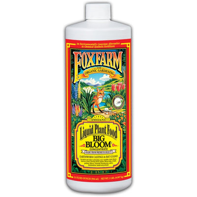 FoxFarm Ocean Forest Potting Soil, 1.5 cu ft & Big Bloom Organic Plant Food, 1qt