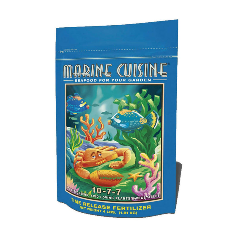 FoxFarm FX14016 Marine Cuisine Time Release Garden Seafood Dry Fertilizer, 4 lbs