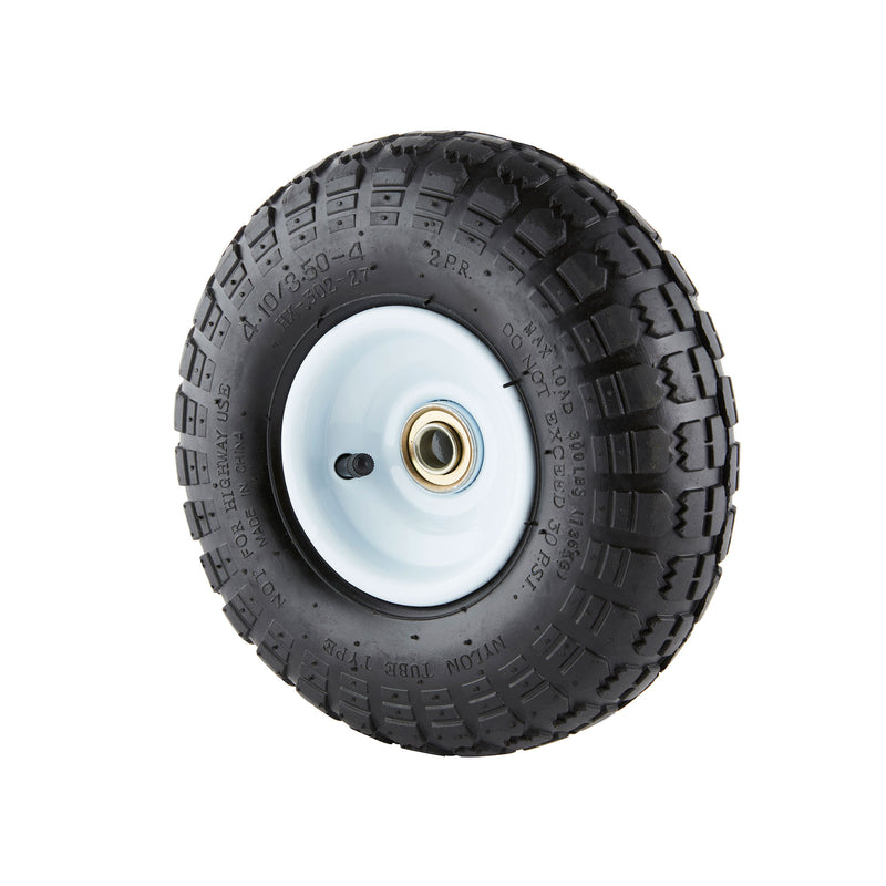 Tricam Farm & Ranch 10 Inch Pneumatic Single Replacement Tire for Utility Carts