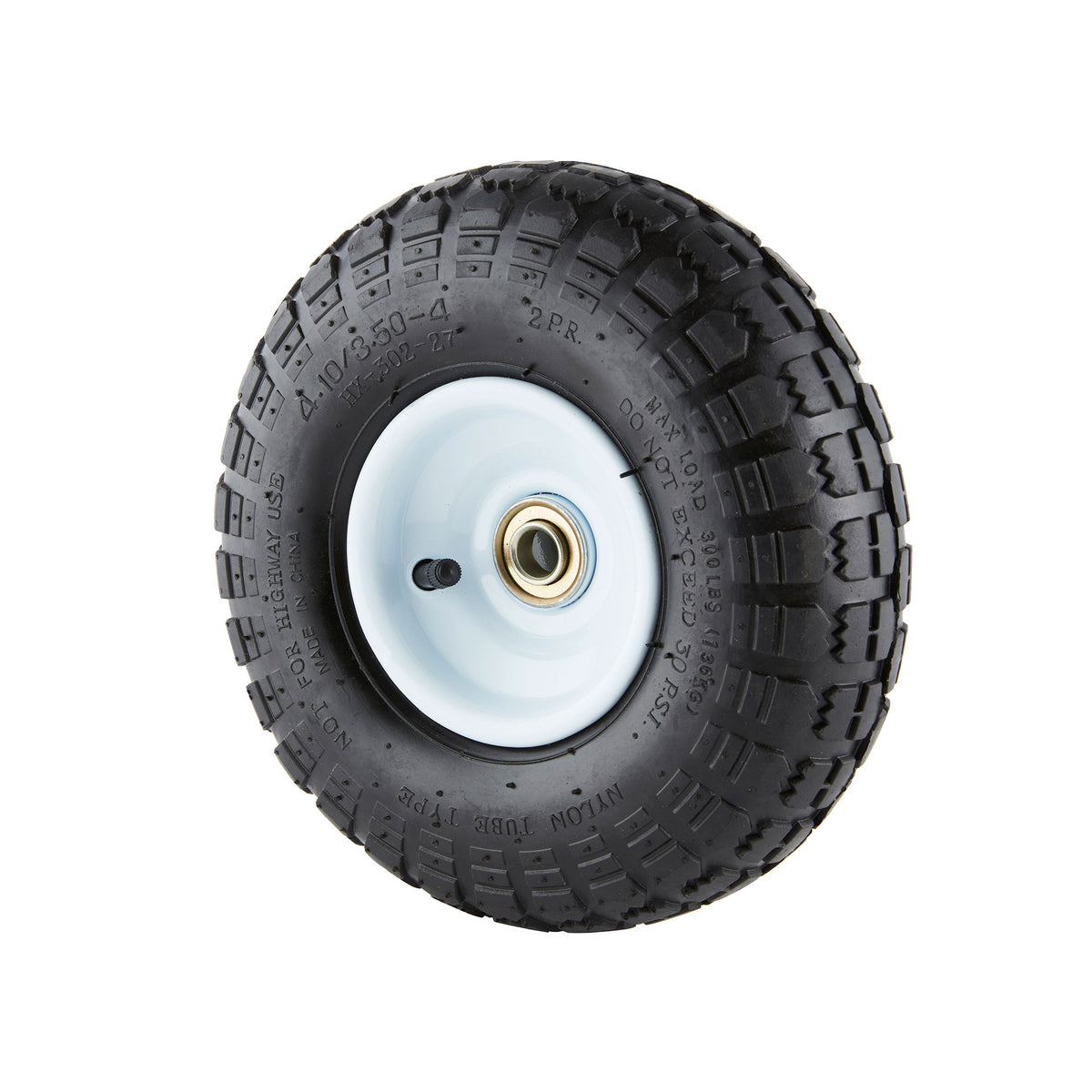 Tricam Farm & Ranch 10 Inch Pneumatic Replacement Tire for Utility Carts, Single (For Parts)