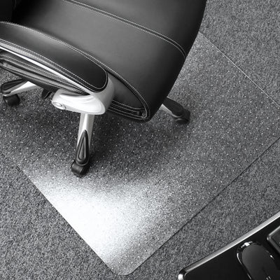 SIDIZ T50 Adjustable Ergonomic Office Desk Chair with Floor Carpet Mat, Gray