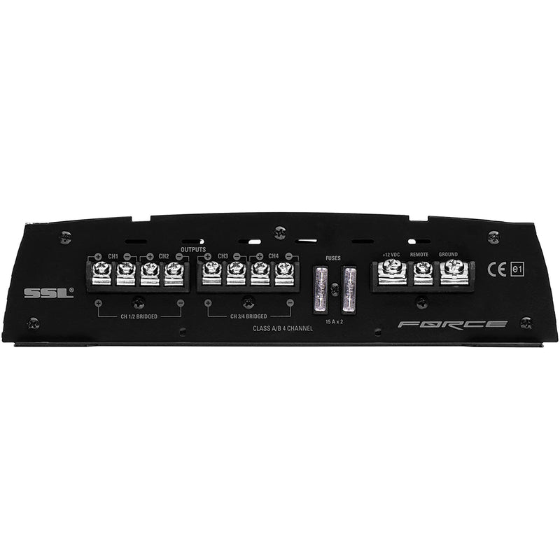 Sound Storm Lab FR1600.4 1600 Watt 4 Channel Bridgeable Class A/B Car Amplifier
