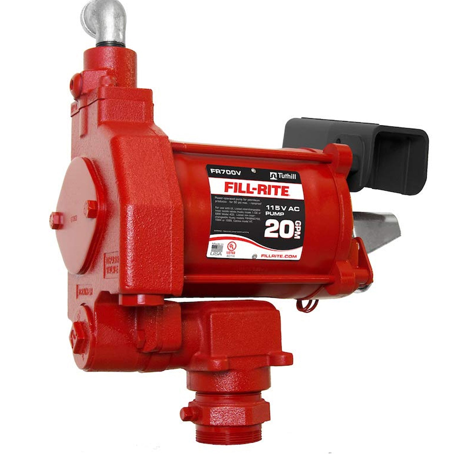 FillRite 115 V 0.33 HP 20 GPM AC Fuel Transfer Pump Automatic Nozzle (Open Box)
