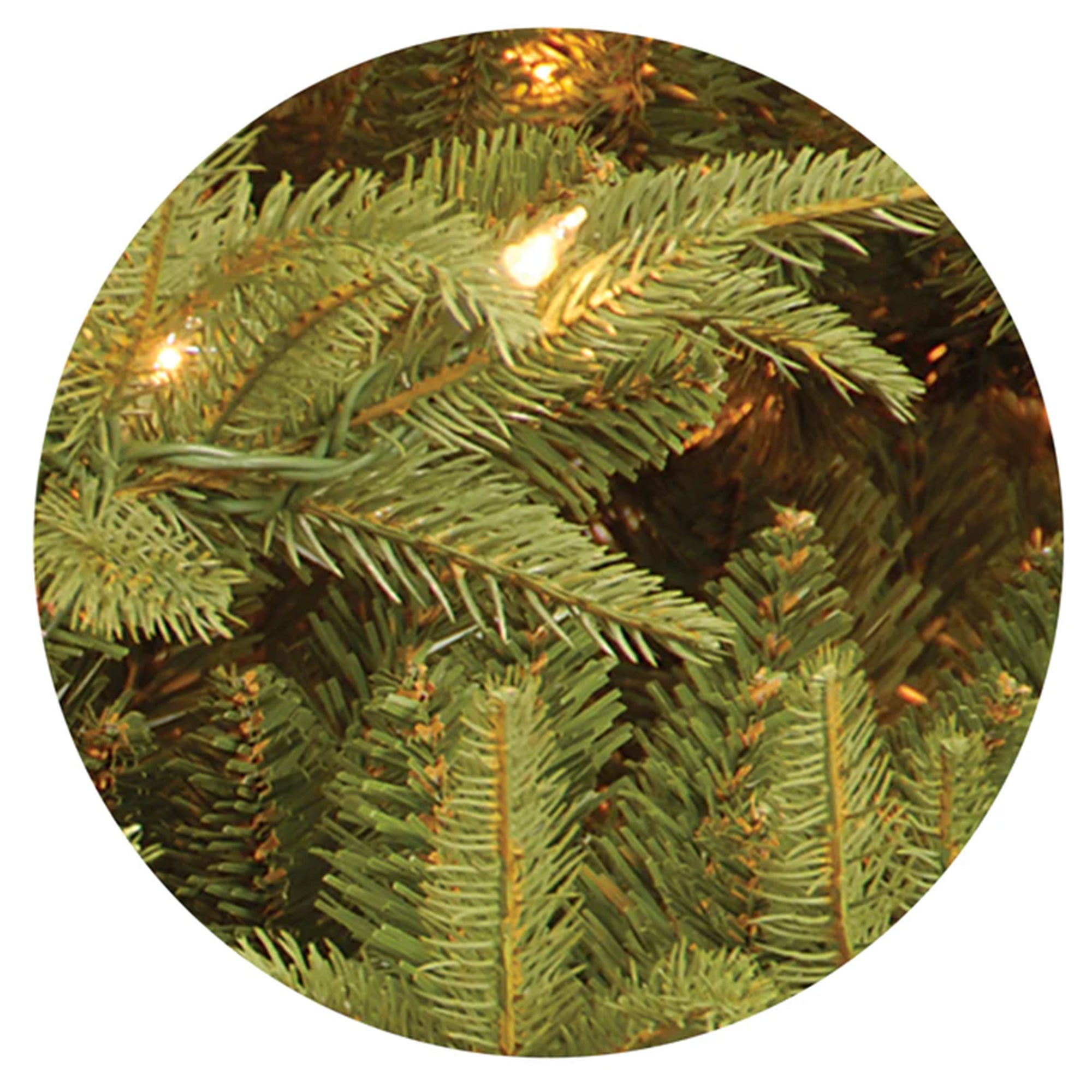 National Tree Company 9 Foot Fir Slim Christmas Tree w/ Stand and Lights (Used) - VMInnovations