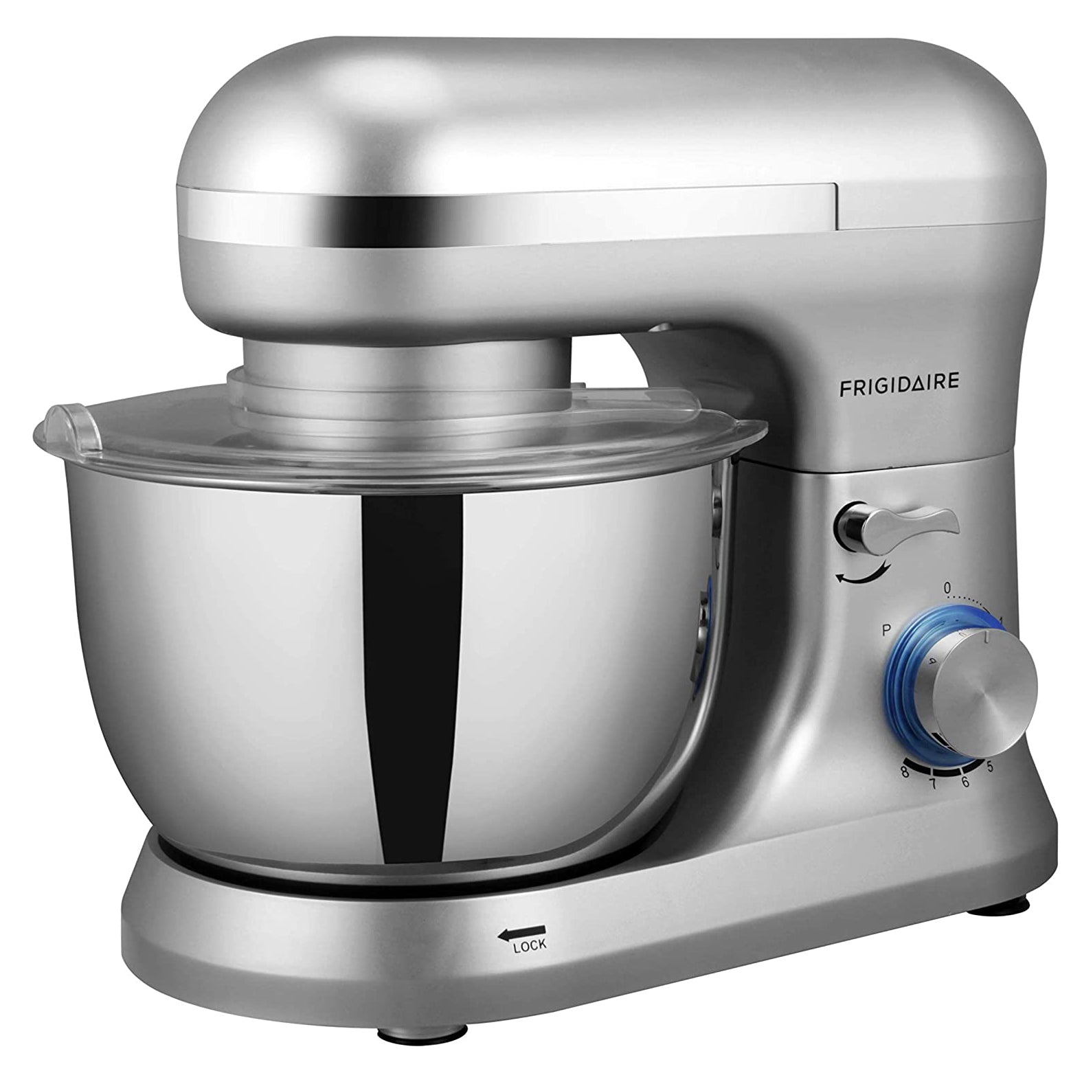 Frigidaire 4.5L 8 Speed Electric Countertop Stand Mixer with Accessories, Silver