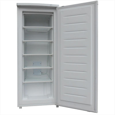 Frigidaire 6.5 Cu. Ft. Compact Food Storage Home Freezer, White (For Parts)