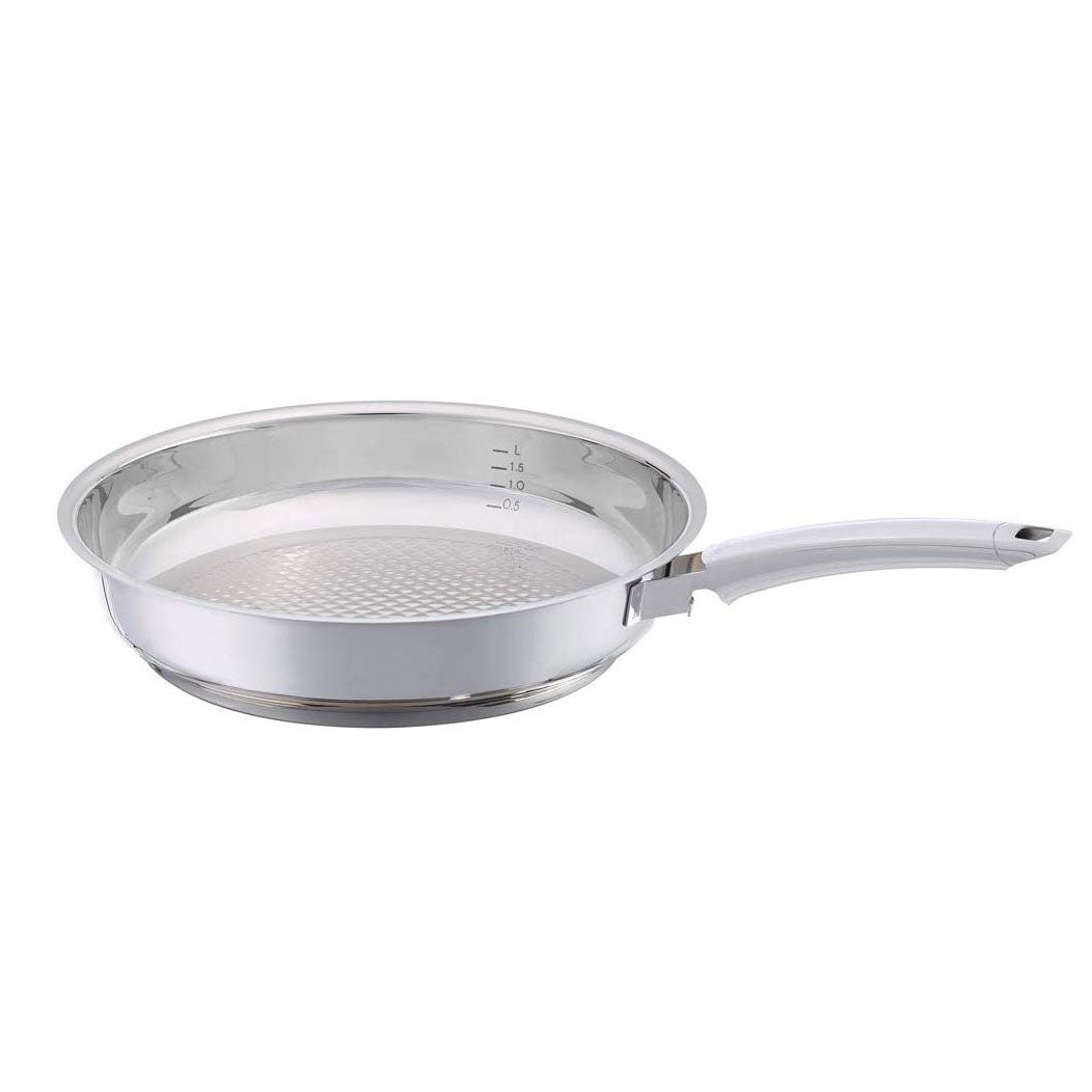 Fissler Original Crispy Steelux 11-Inch Stainless Steel Frying Pan (Open Box)