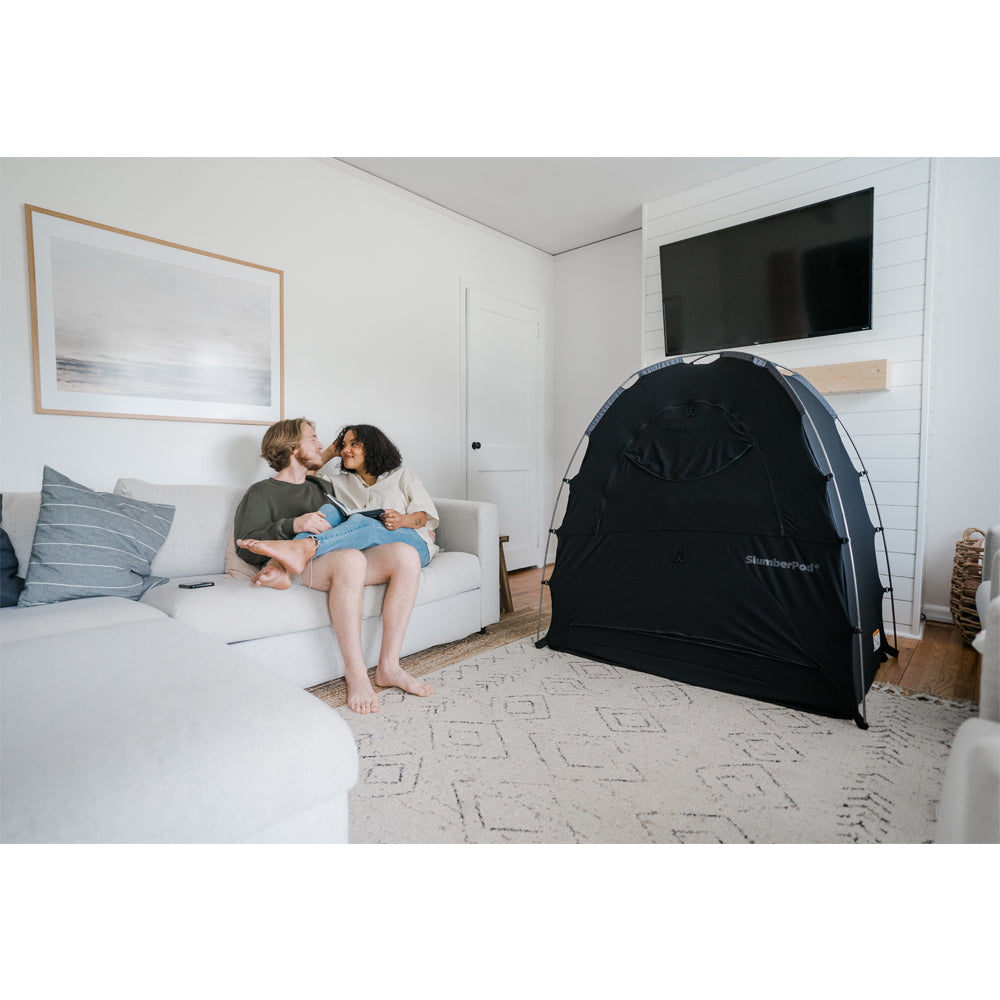 SlumberPod Privacy Canopy Nook Travel Sleep Space with Portable Fan for Toddlers - VMInnovations