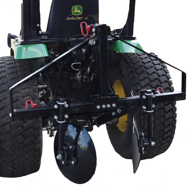 Field Tuff 43" Disc Cultivator Garden & Hiller For 3 Point Tractor (Open Box)