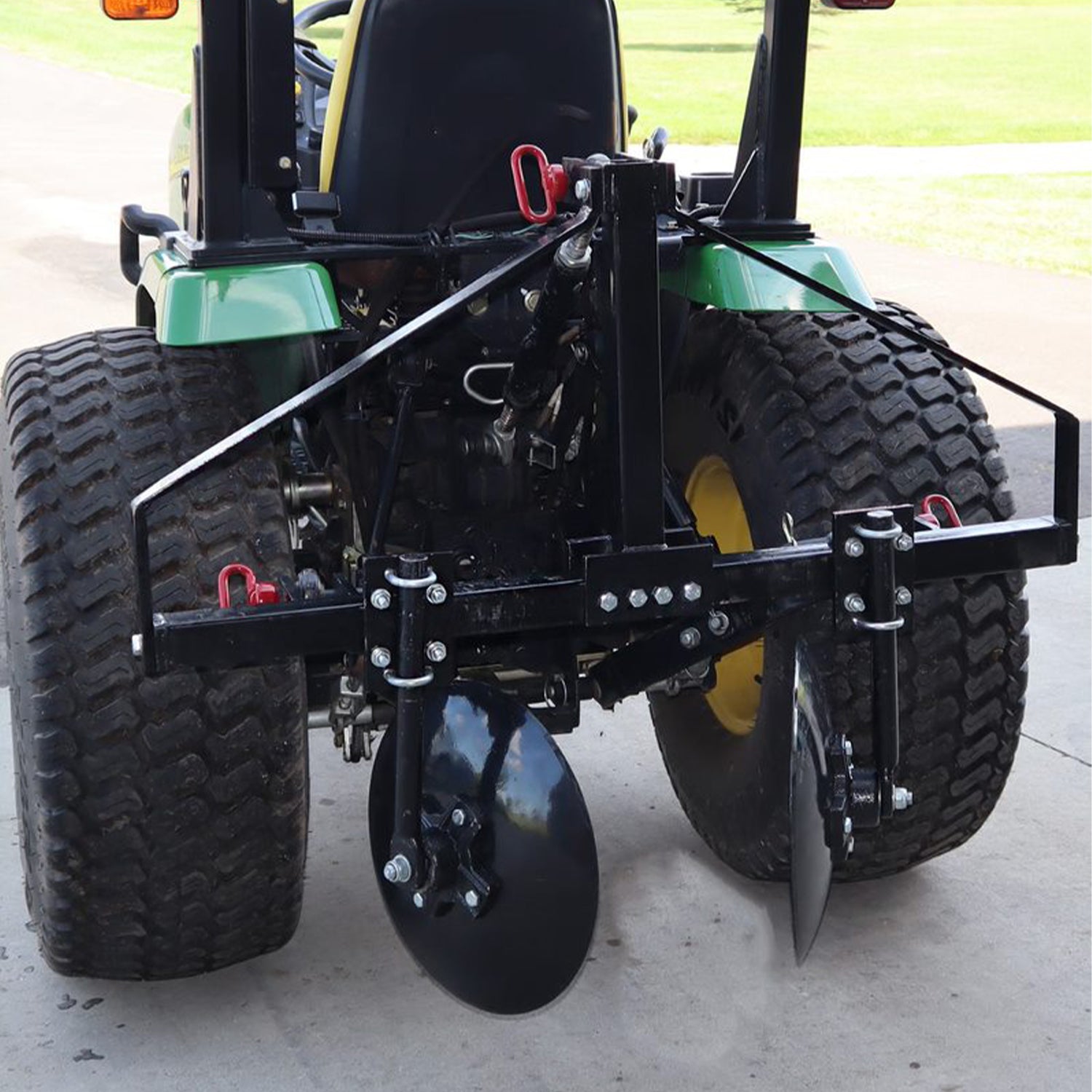 Field Tuff 43" Disc Cultivator Garden & Hiller For 3 Point Tractor (Open Box) - VMInnovations