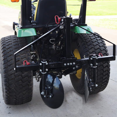 Field Tuff 43" Disc Cultivator Garden & Hiller For 3 Point Tractor (Open Box) - VMInnovations