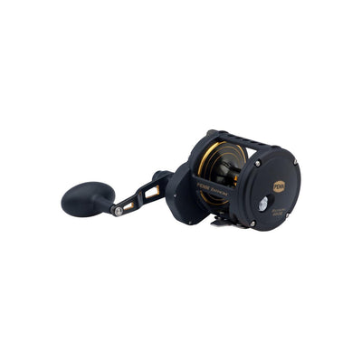 Penn FTH60LD2 Fathom Lever Drag 2 Speed Right Handed Compact Fishing Reel, Black