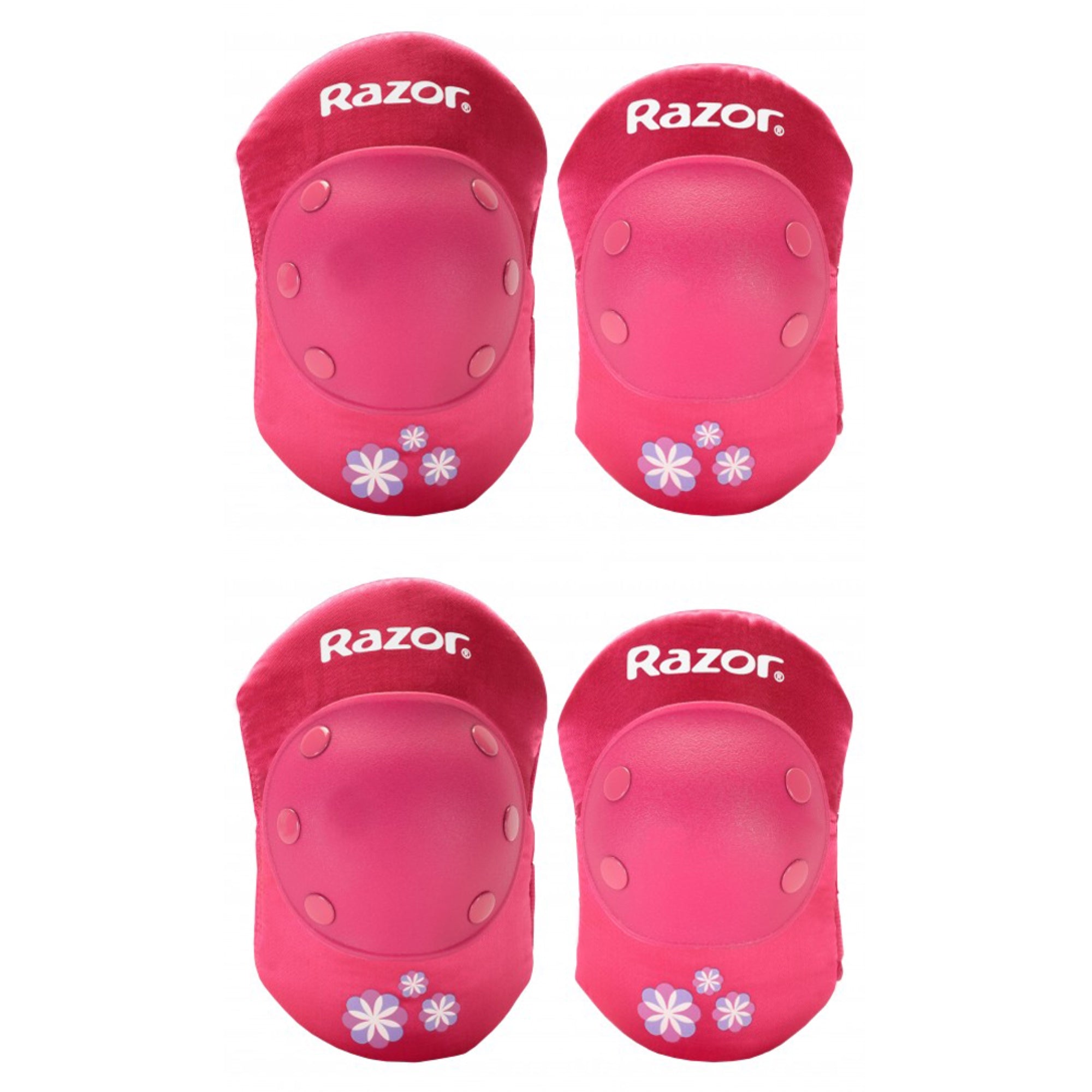 Razor Pocket Mod Mini Euro Rechargeable Scooter, Helmet, & Elbow/Knee Pad Set