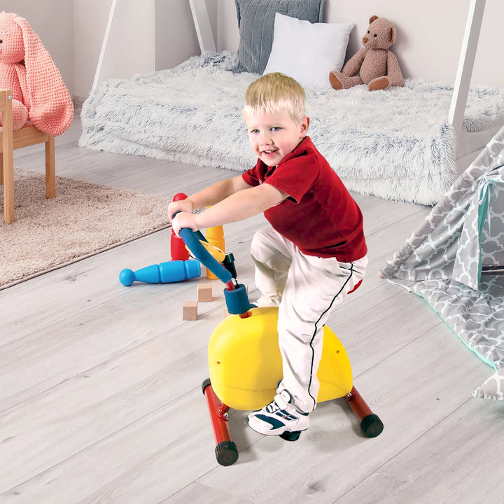 Fun & Fitness For Kids Non-Motorized Children's Stationary Exercise Happy Bike