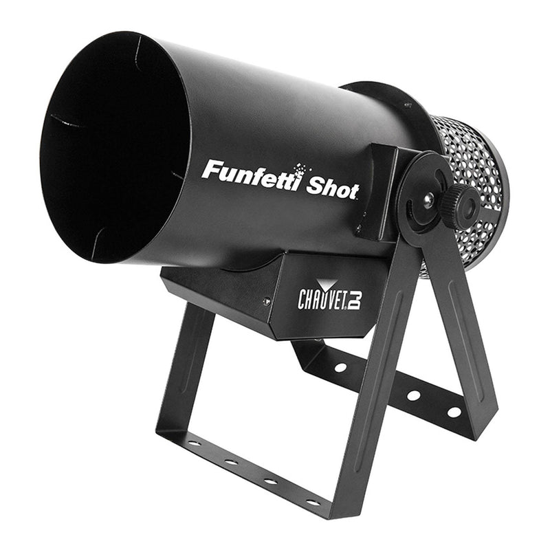 Chauvet DJ FUNFETTI SHOT Professional Party Confetti Cannon Launcher w/ Remote