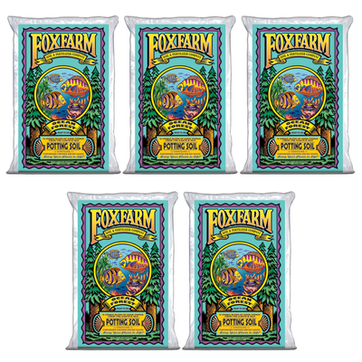 Foxfarm Ocean Forest Garden Potting Soil Bags 6.3-6.8 pH, 1.5 Cubic Feet, 5 Pack - VMInnovations