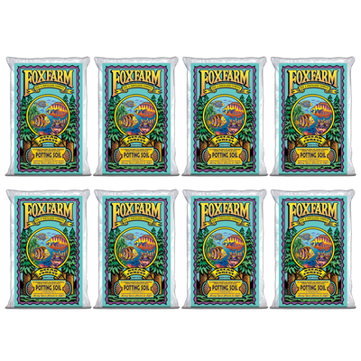 FoxFarm FX14000 Ocean Forest Plant Garden Potting Soil Mix 1.5 cu ft (8 Pack) - VMInnovations