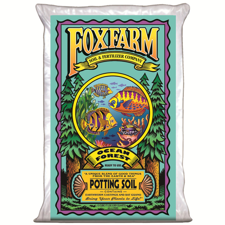 FoxFarm Ocean Forest Garden Soil Mix (2) + Happy Frog Organic Potting Soil (2) - VMInnovations