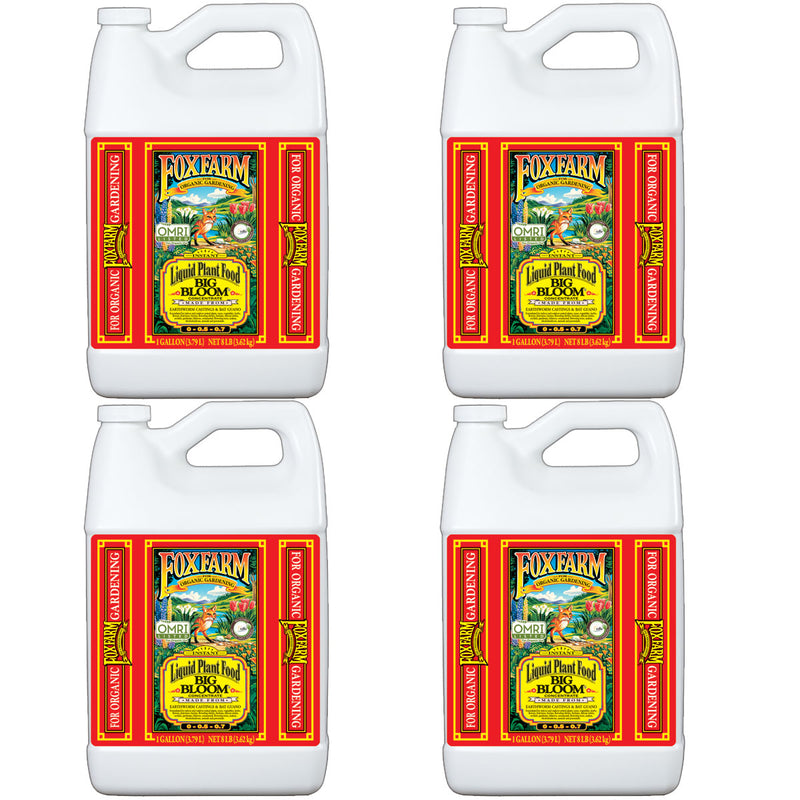 FoxFarm Big Bloom Liquid Concentrate Liquid Plant Food, 4 Gallons | FX14003