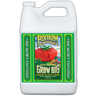 FoxFarm Grow Big Liquid Concentrate Plant Nutrients Fertilizer, 2-Pack | FX14007