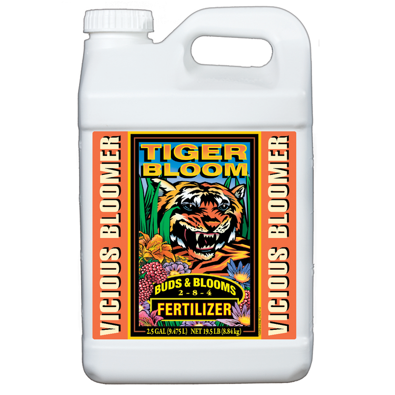 FoxFarm Tiger Bloom Liquid Concentrate Fertilizer, 2.5 Gallon (2 Pack) | FX14021