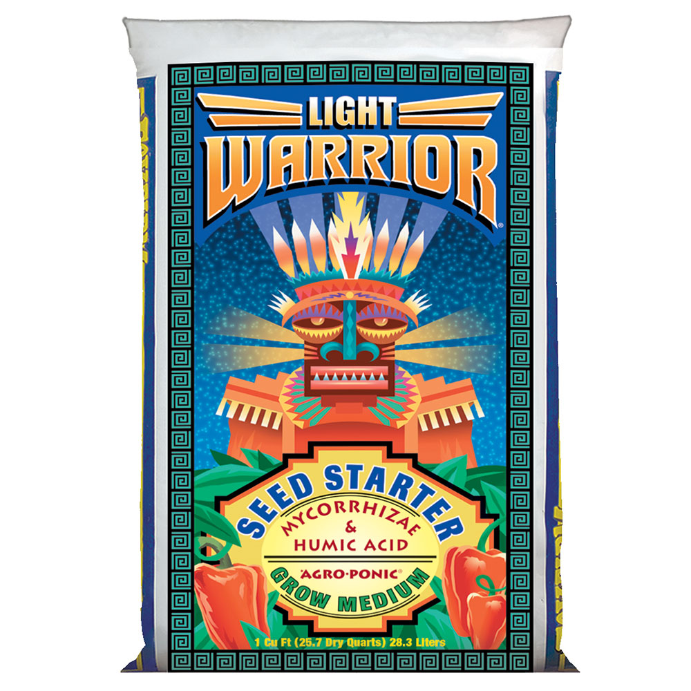FoxFarm FX14023 Light Warrior Soilless Seed Germinator Starter Mix, 1 Cubic Foot - VMInnovations