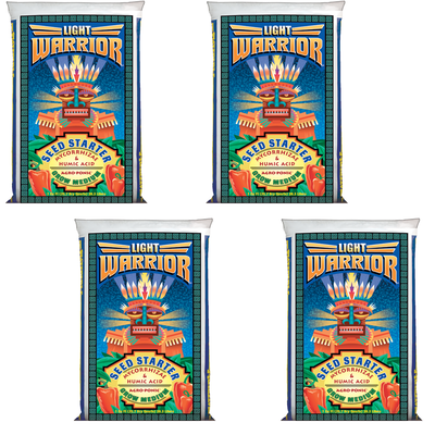 FoxFarm FX14023 Light Warrior Soilless Seed Germinator Starter Mix, 26 Quart (4) - VMInnovations