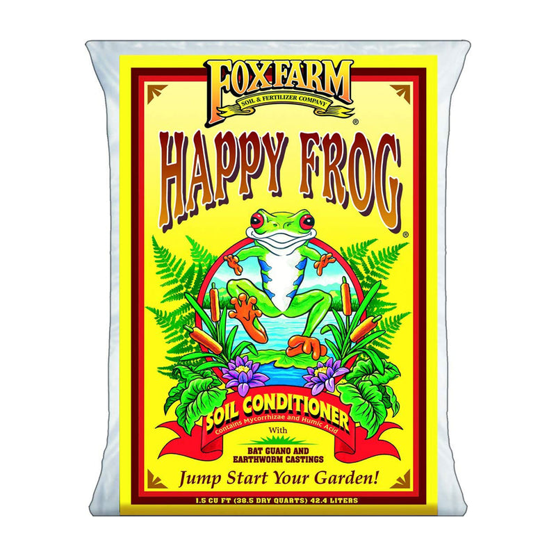 FoxFarm FX14046 Happy Frog Organic Fruit and Flower Fertilizer, 1.5 Cubic Feet