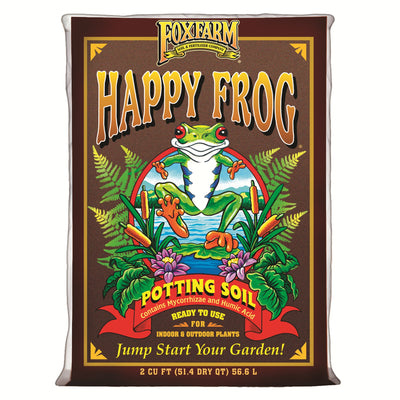 FoxFarm Ocean Forest Garden Soil Mix (2) + Happy Frog Organic Potting Soil (2)