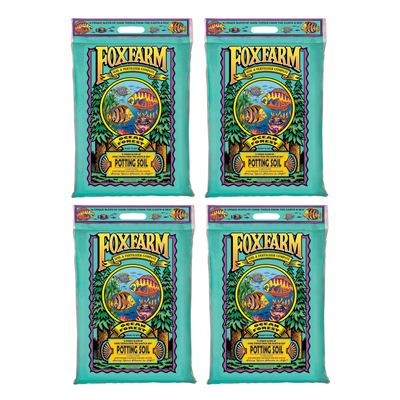 Foxfarm FX14053 Ocean Forest Organic Garden Potting Soil Mix 12 Quarts (4 Pack)