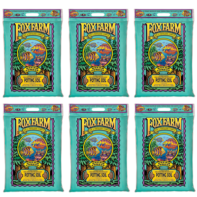 Foxfarm FX14053 Ocean Forest Organic Garden Potting Soil Mix 12 Quarts (6 Pack)