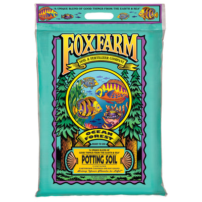 FoxFarm Ocean Forest Organic Garden Potting Soil Mix, 12 Quart Bag (5 Pack)