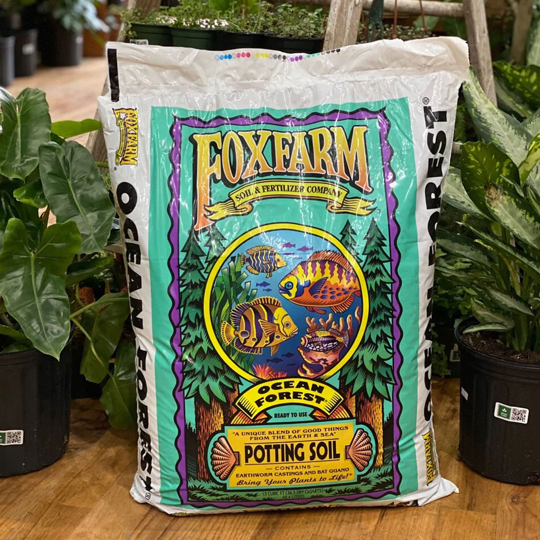 FoxFarm Ocean Forest Organic Garden Potting Soil Mix, 12 Quart Bag (7 Pack) - VMInnovations